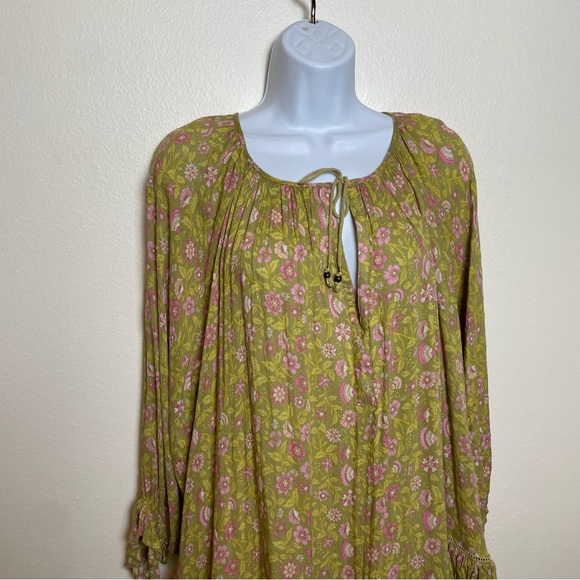 Spell & Gypsy Dahlia tunic dress mini floral - Picture 5 of 7